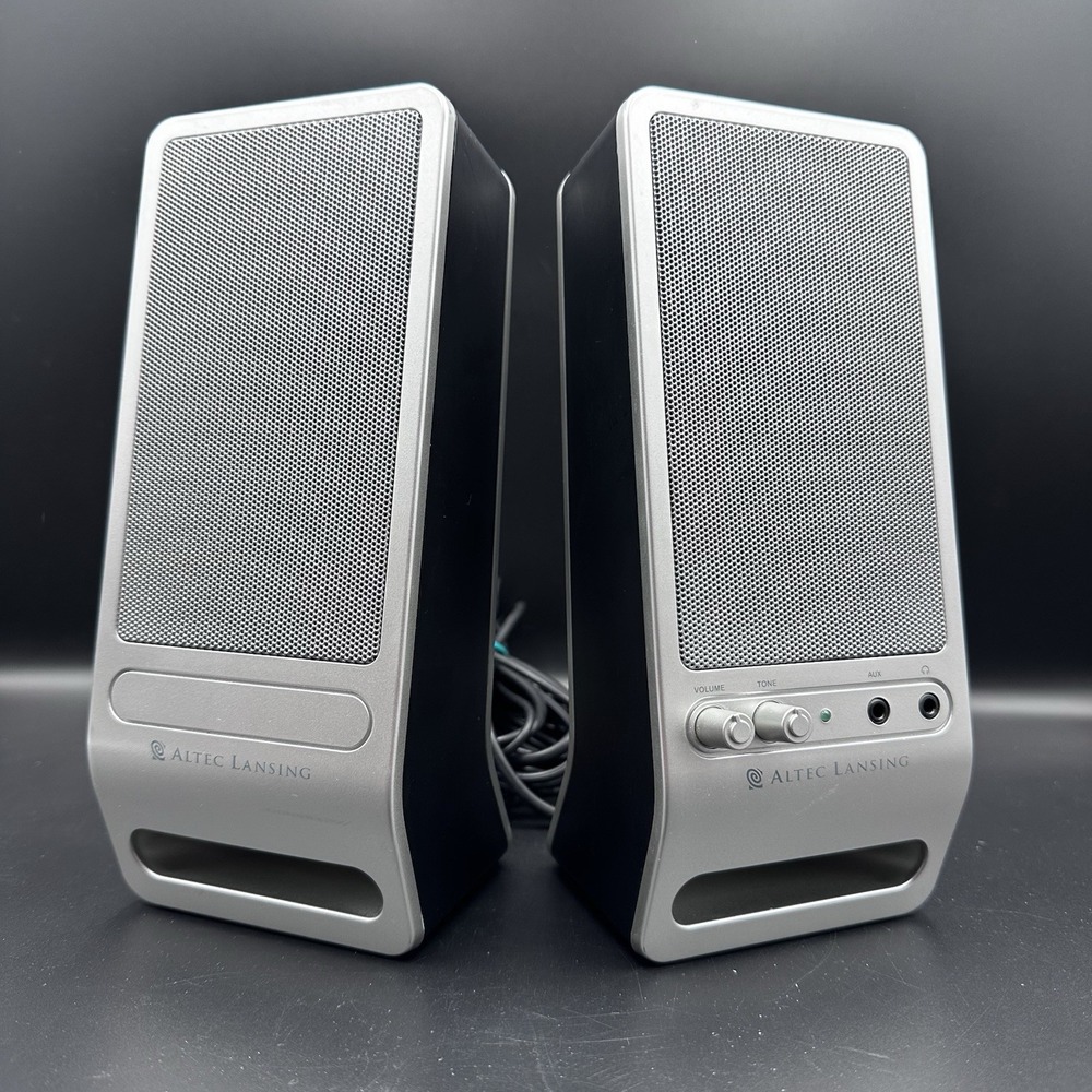 Altec Lancing Vs2320 Powered Computer Speakers 2.0 Tested Ok